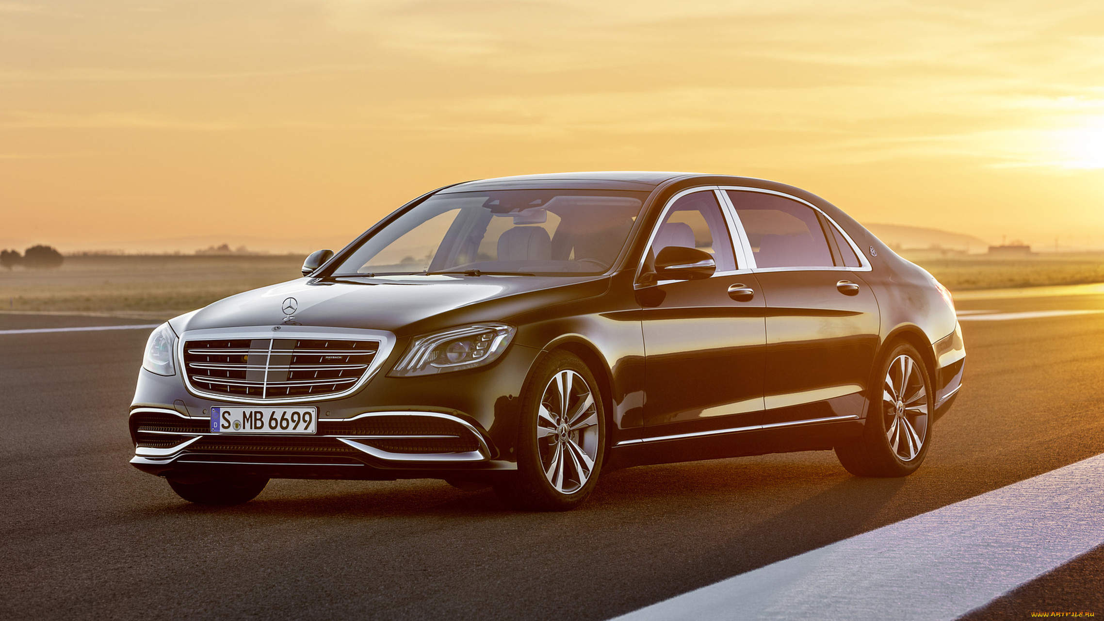 Mercedes Benz s class desktop